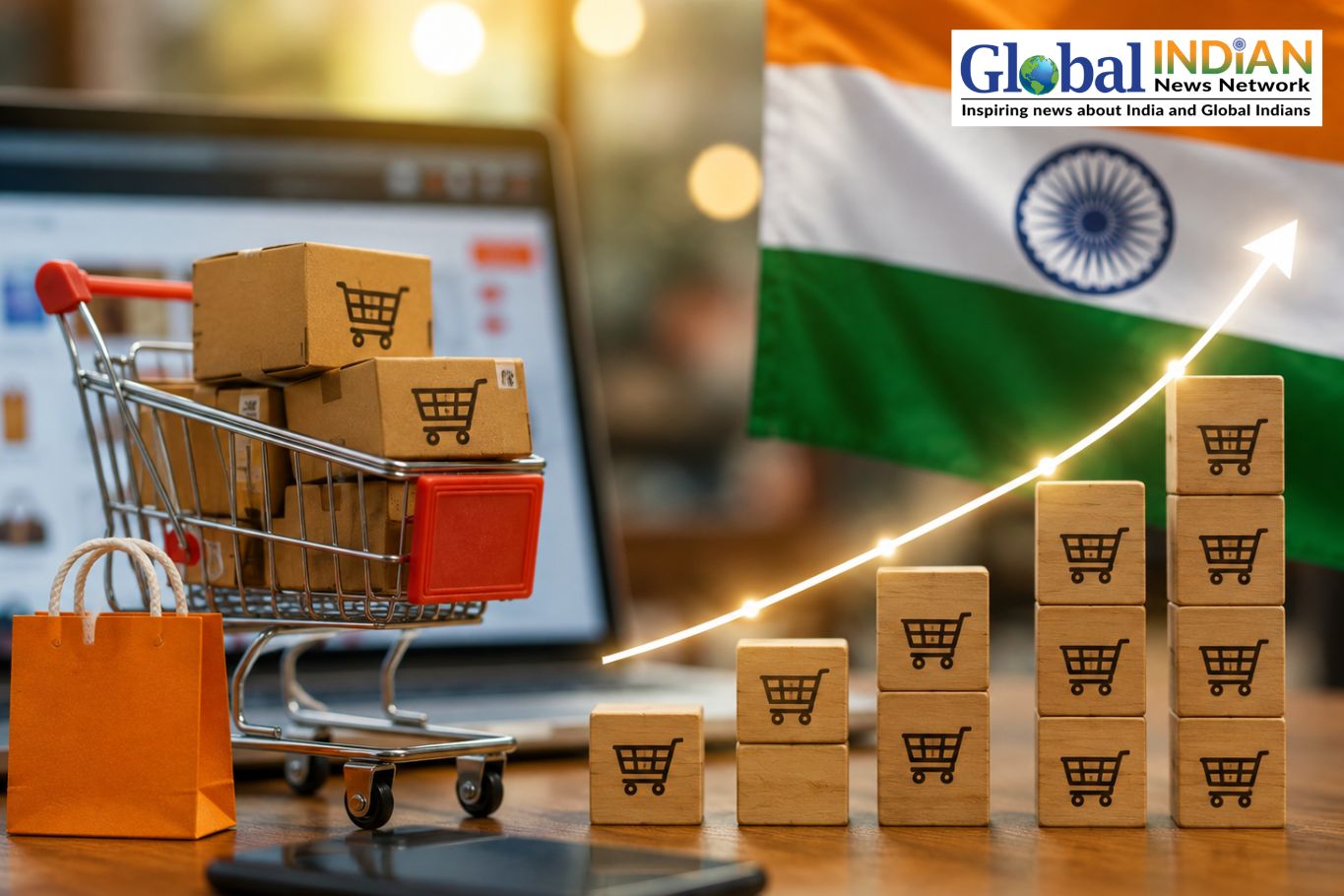 India E-Commerce Market Seen Reaching $345B by 2030