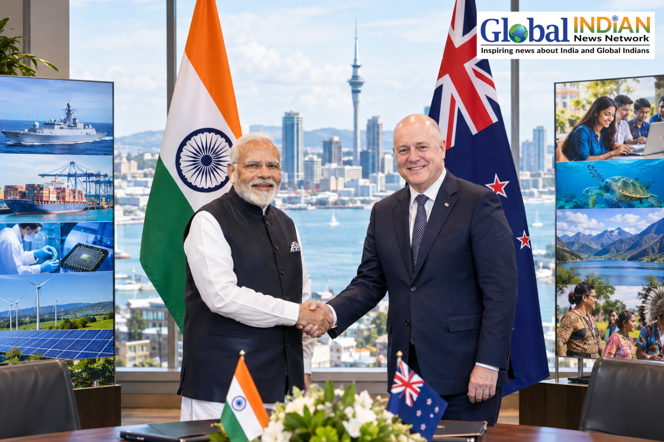 India, New Zealand Strengthen Strategic Partnership
