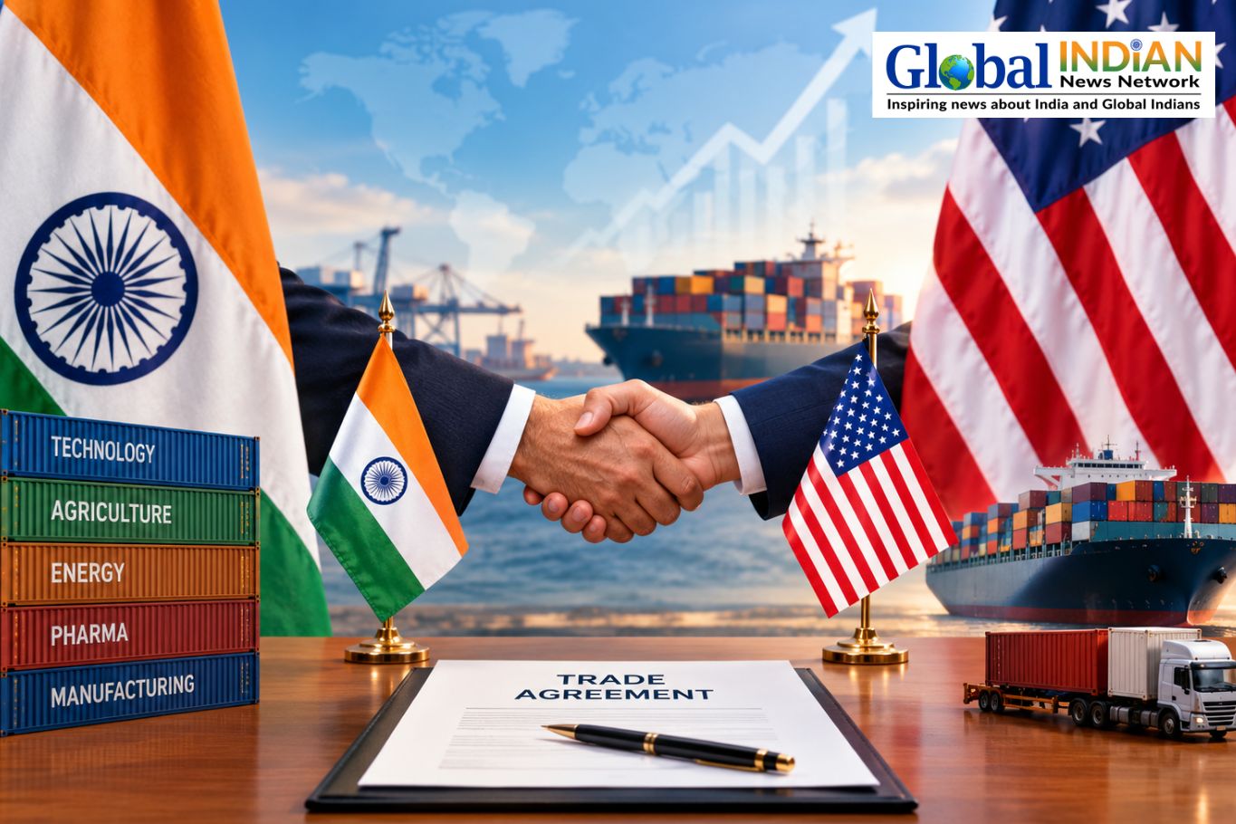 India-US Trade Deal Nears Final Stage India-US Trade Deal Nears Final Stage