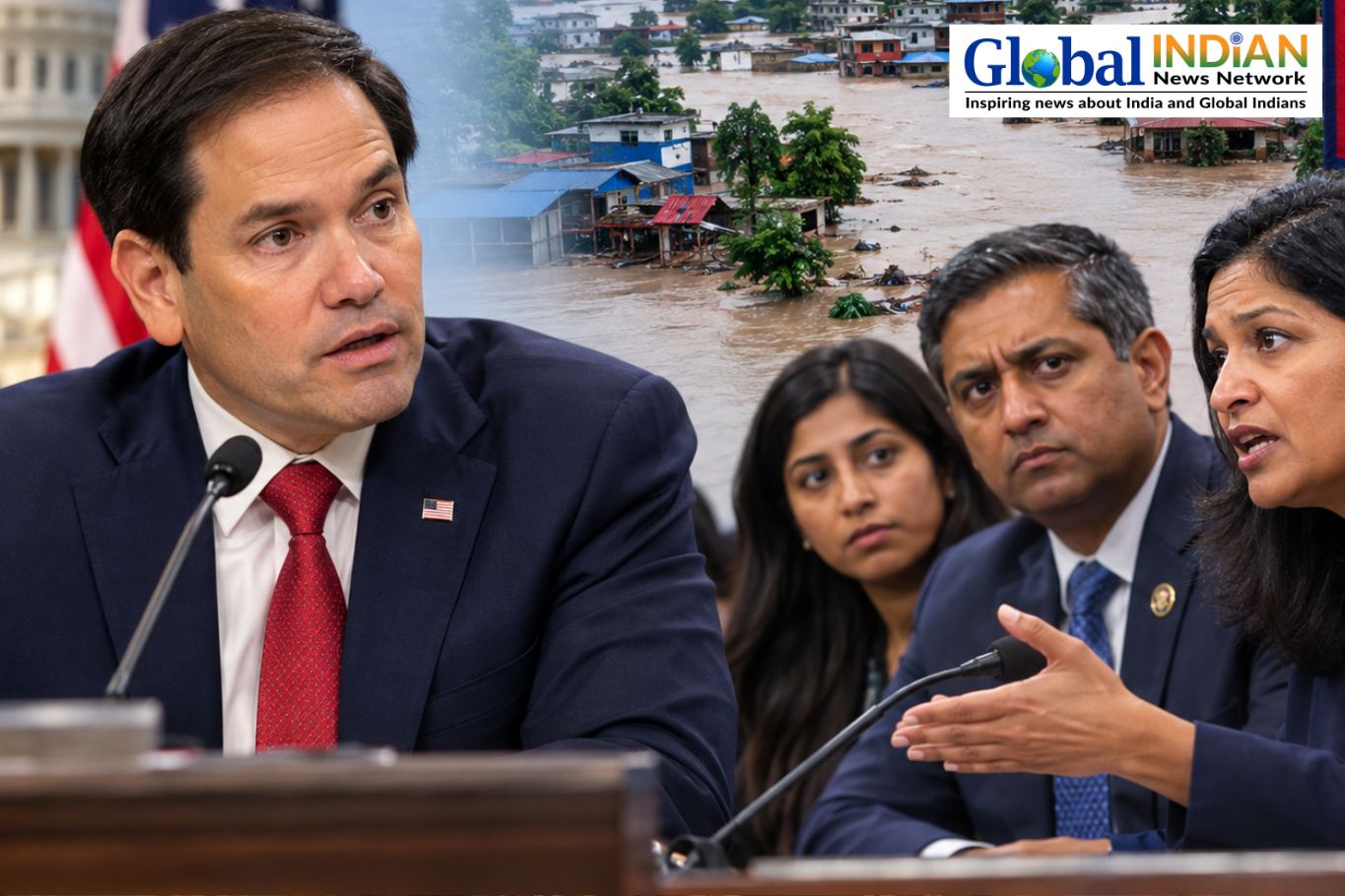 Indian-American lawmakers press Rubio on Nepal floods Indian-American lawmakers press Rubio on Nepal floods
