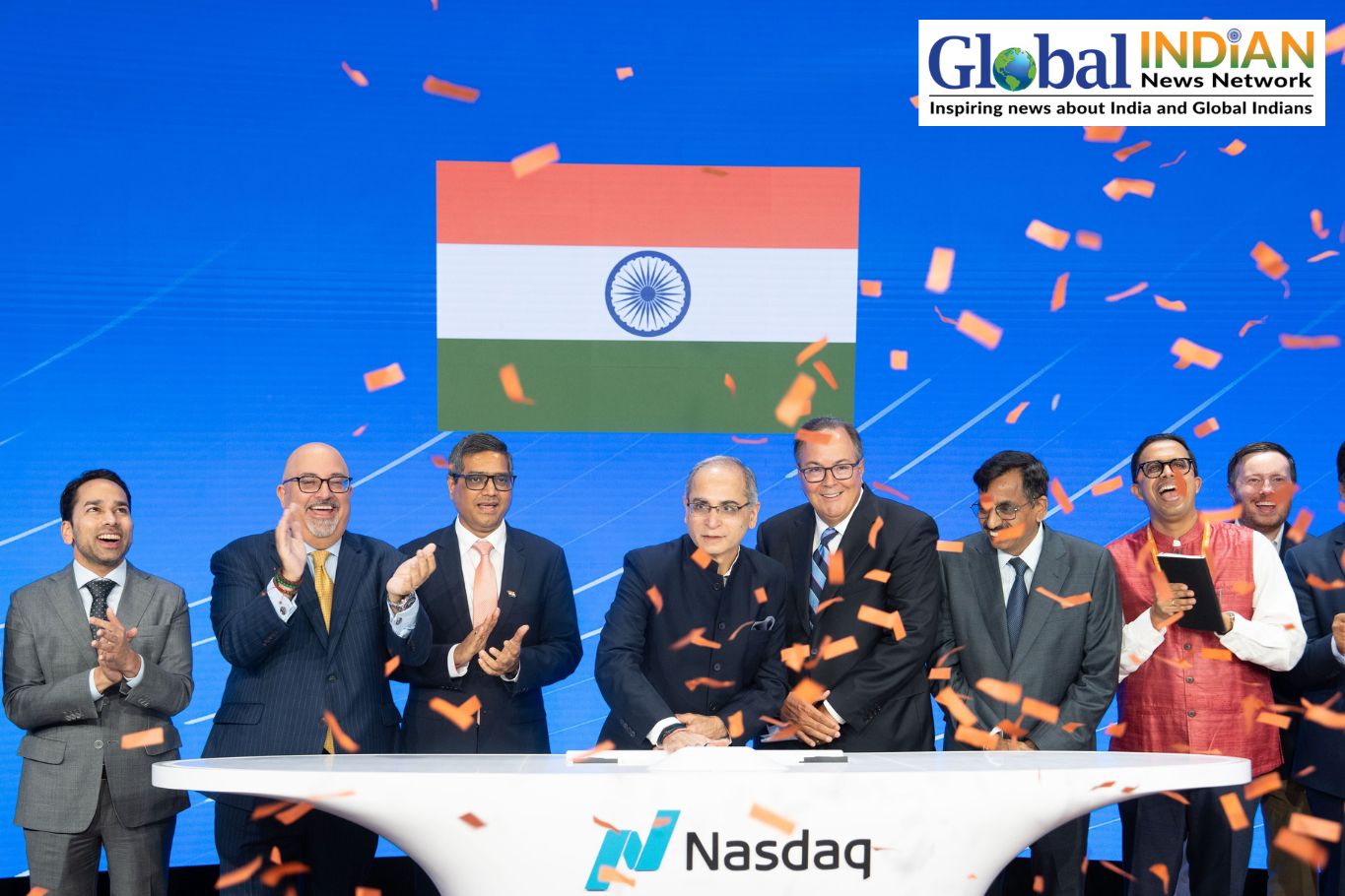 Indian Envoy Rings Nasdaq Bell, Hails US Ties