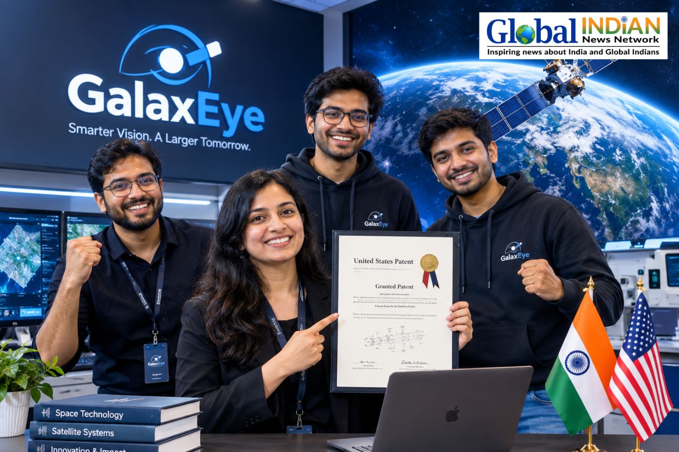 Indian Startup GalaxEye Secures Key US Space Patent