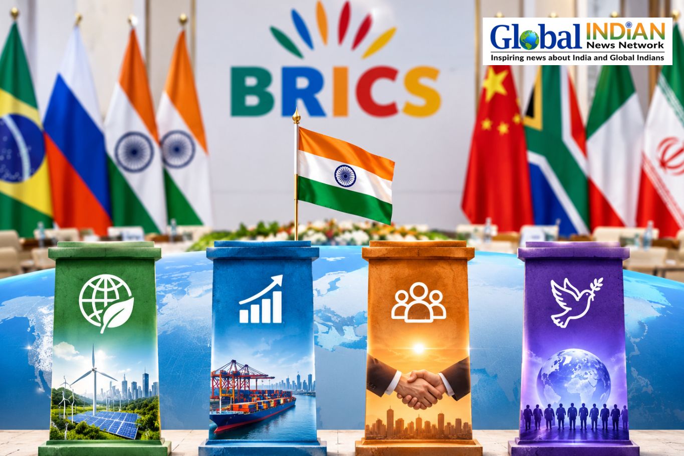 India’s BRICS Chairship Focuses on Four Key Pillars