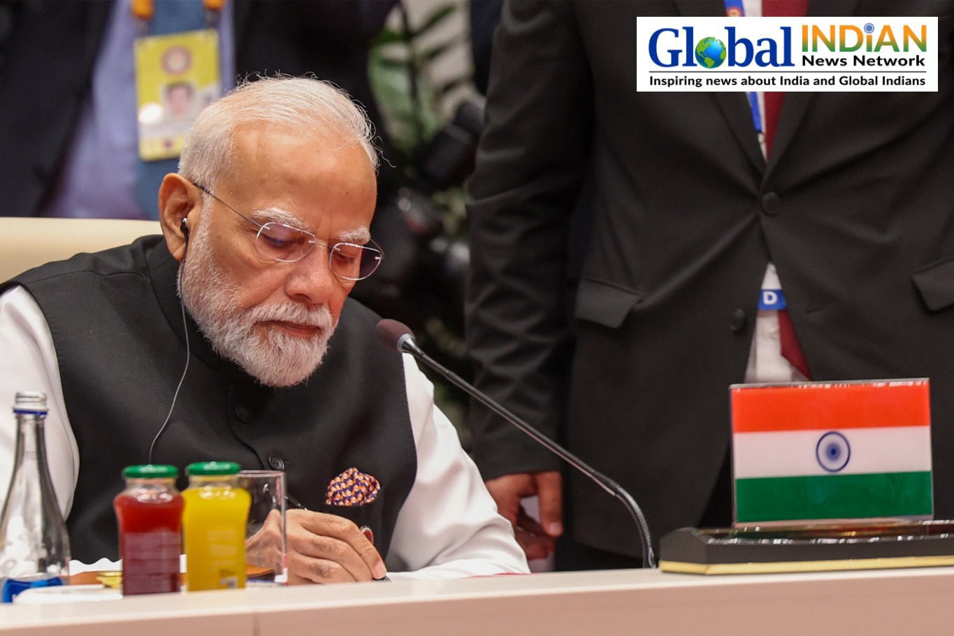 Modi Meets Laos and Tajikistan Leaders at SCO