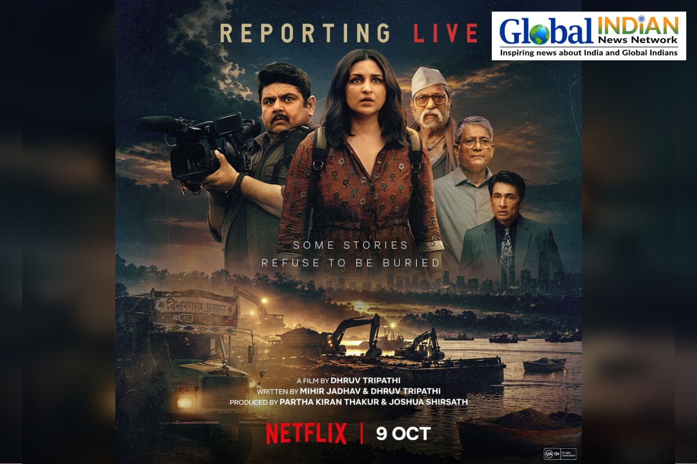 Parineeti Chopra Leads Netflix Thriller Reporting Live Parineeti Chopra Leads Netflix Thriller Reporting Live