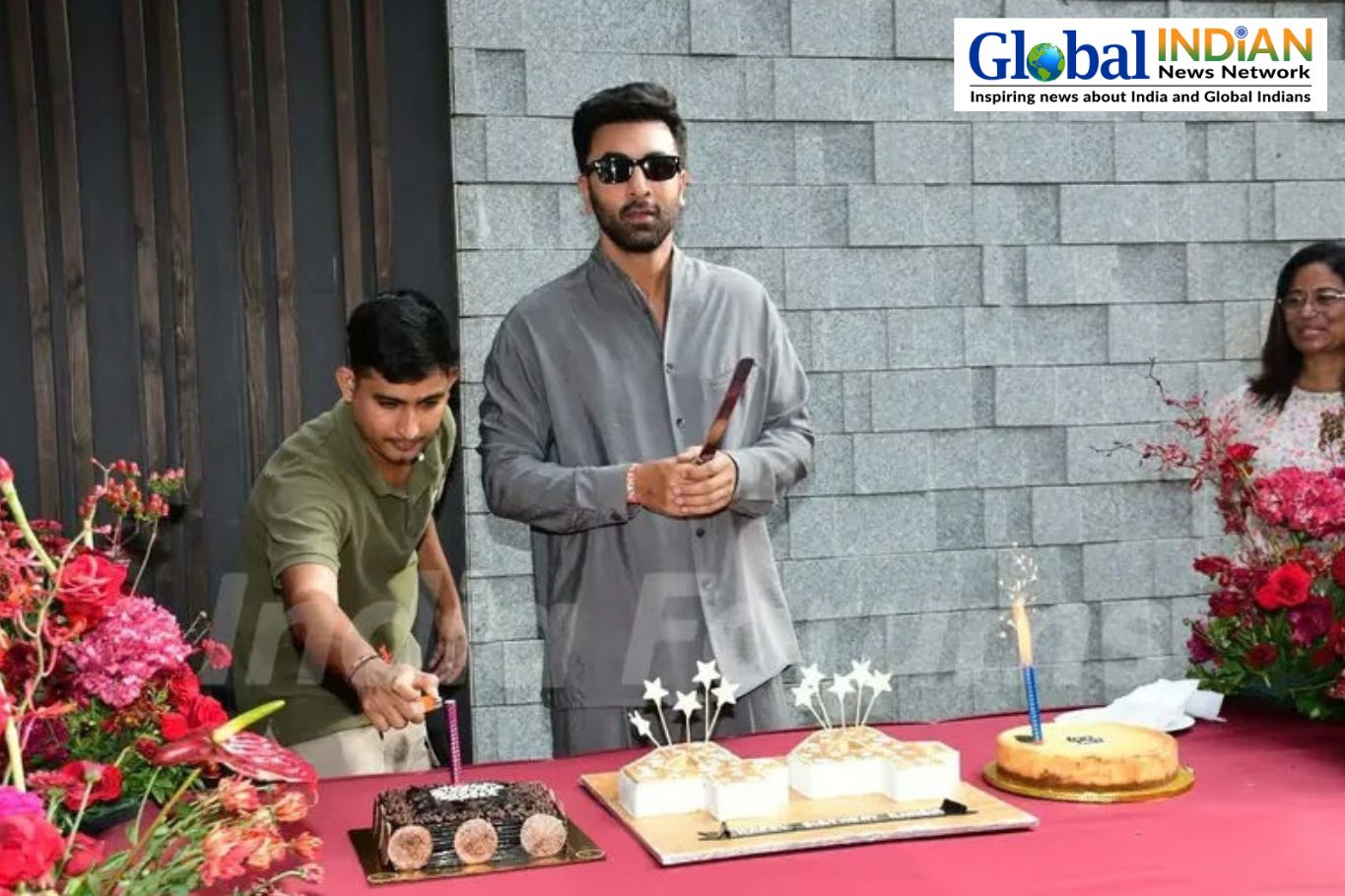 Ranbir Kapoor Celebrates 44th Birthday With Paparazzi Ranbir Kapoor Celebrates 44th Birthday With Paparazzi