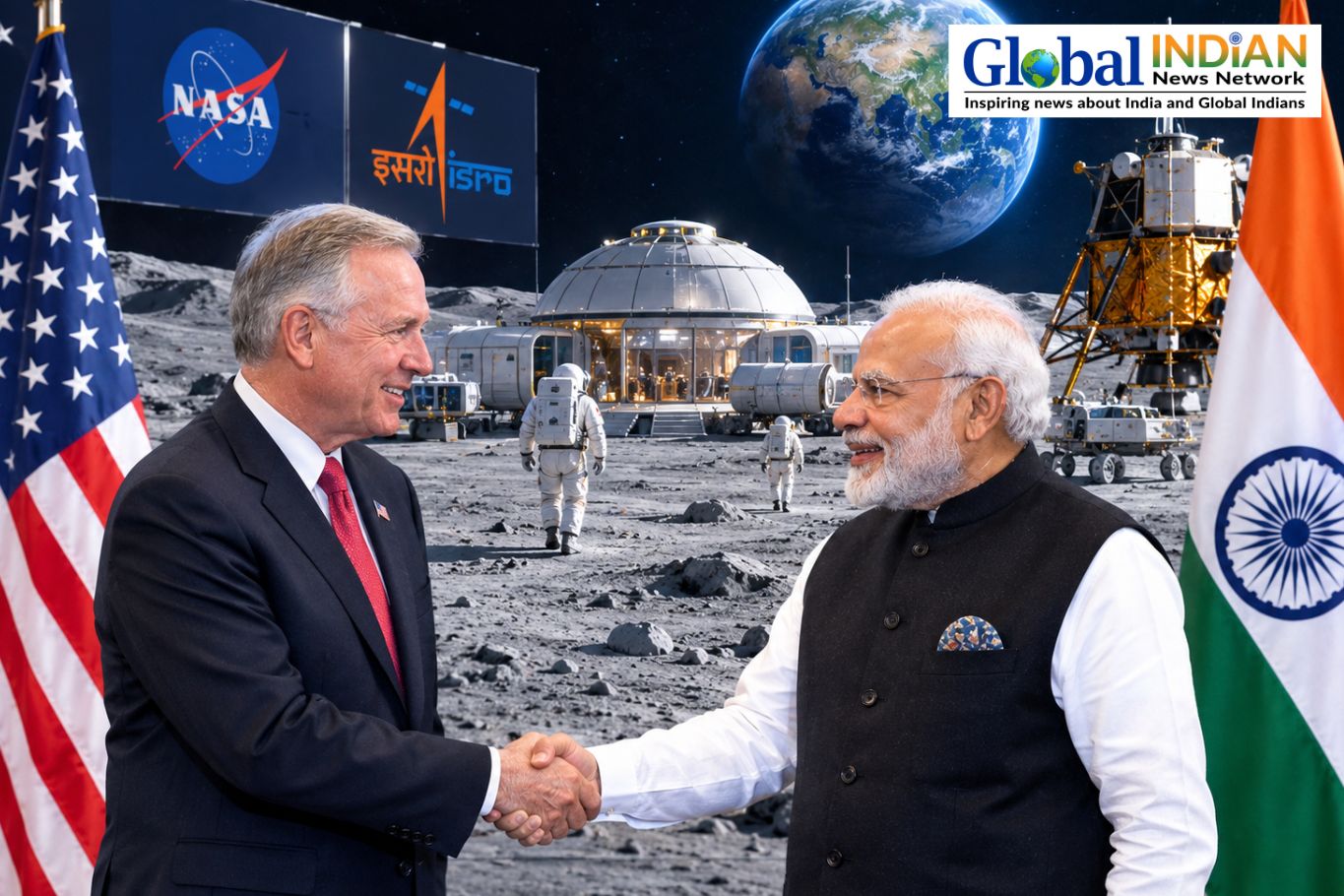 US Invites India to Join Moon Base Program