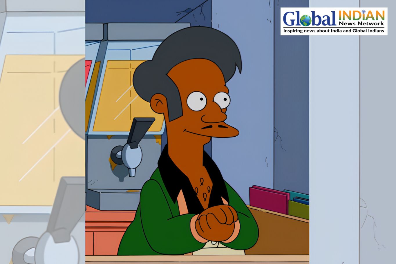 Apu Returns to The Simpsons With Indian-American Voice