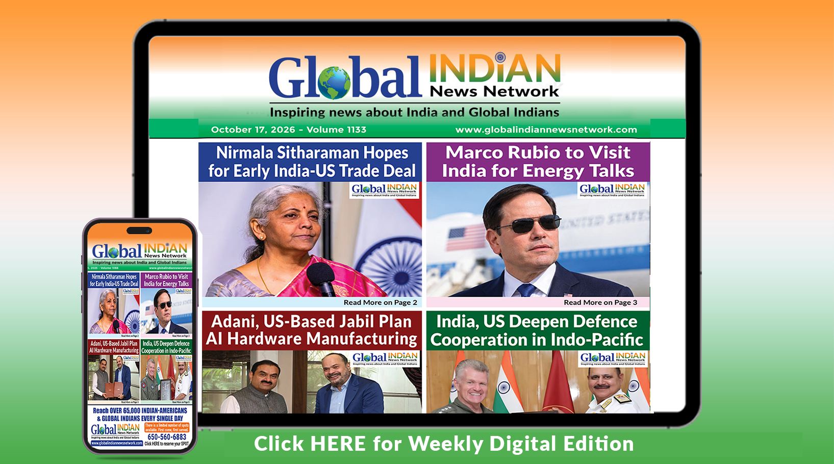 Latest Weekly News about India and Global Indians