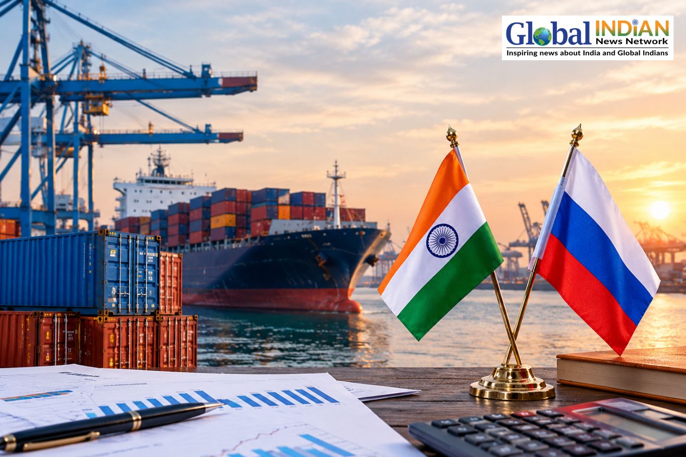 India-Russia Trade Jumps 24% to .7 Million