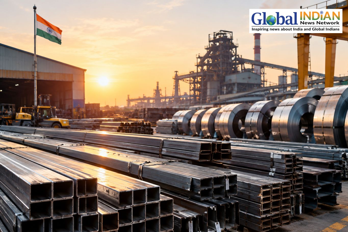 India Steel Sector Grows as Domestic Demand Rises