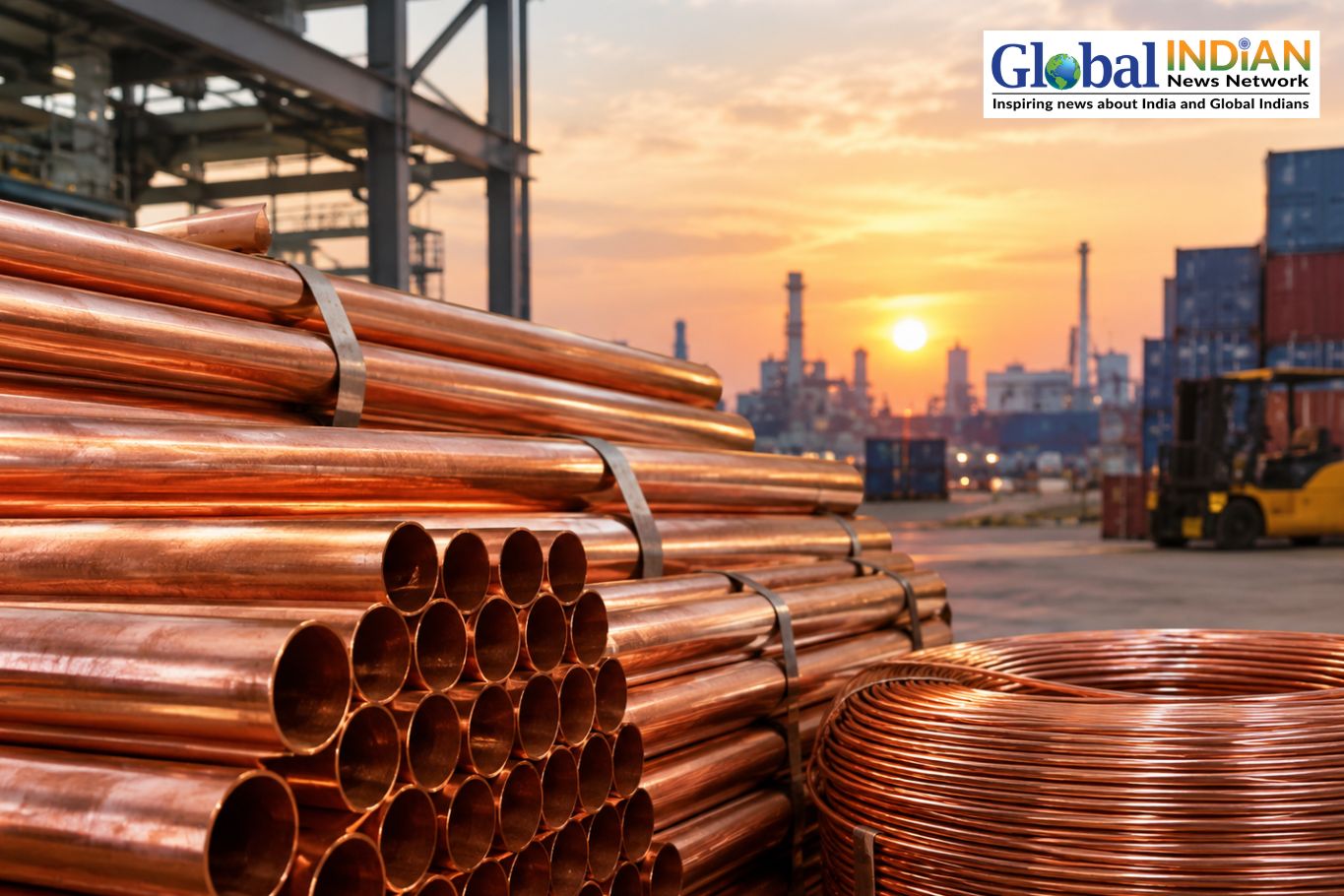 India’s Copper Demand Jumps 12% to 2.1 Million Tons