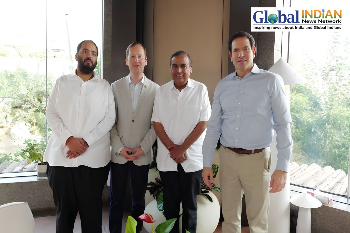 Rubio Visits Jamnagar Refinery as US Leads India LPG Supply