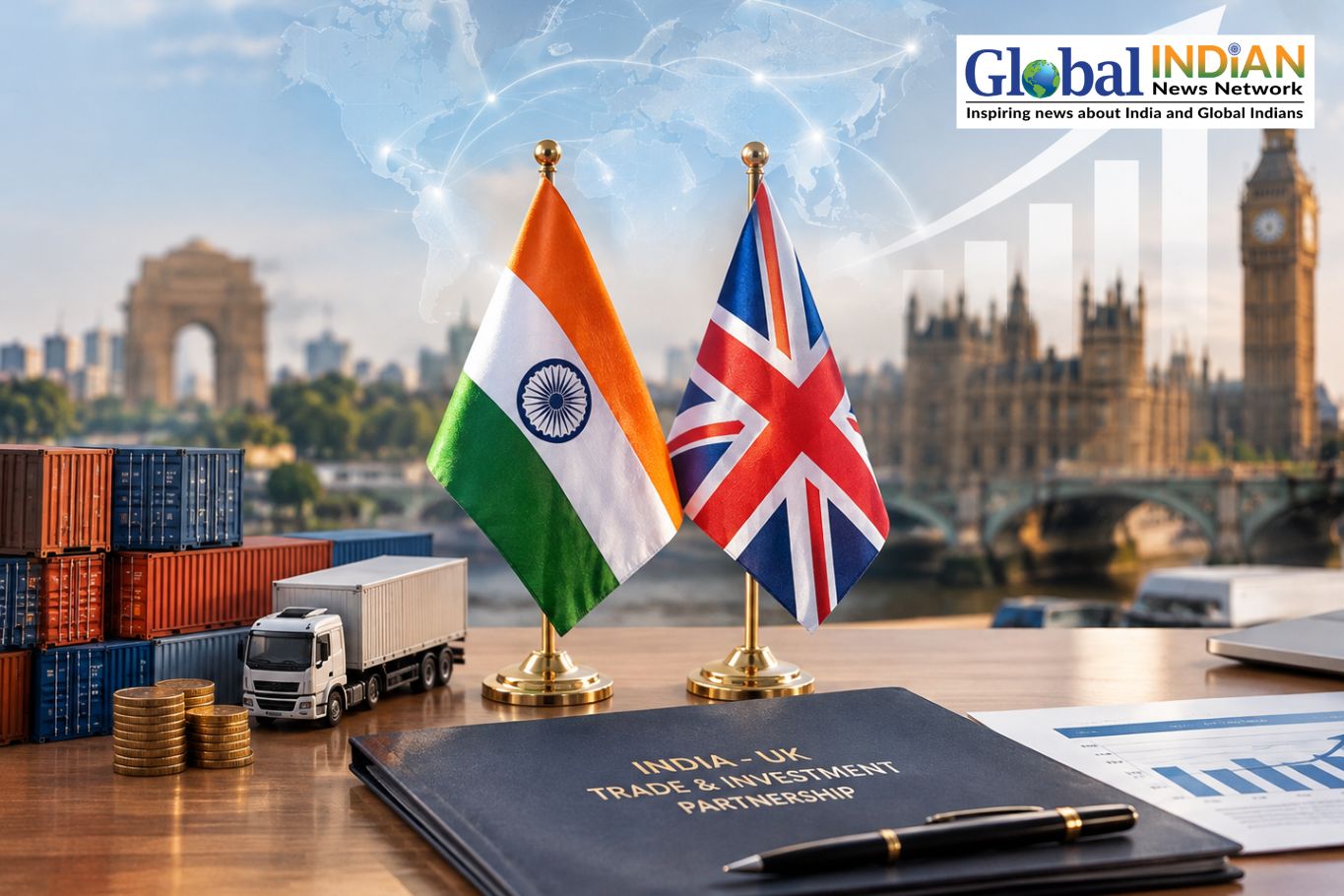 India-UK Target Double Bilateral Trade by 2030