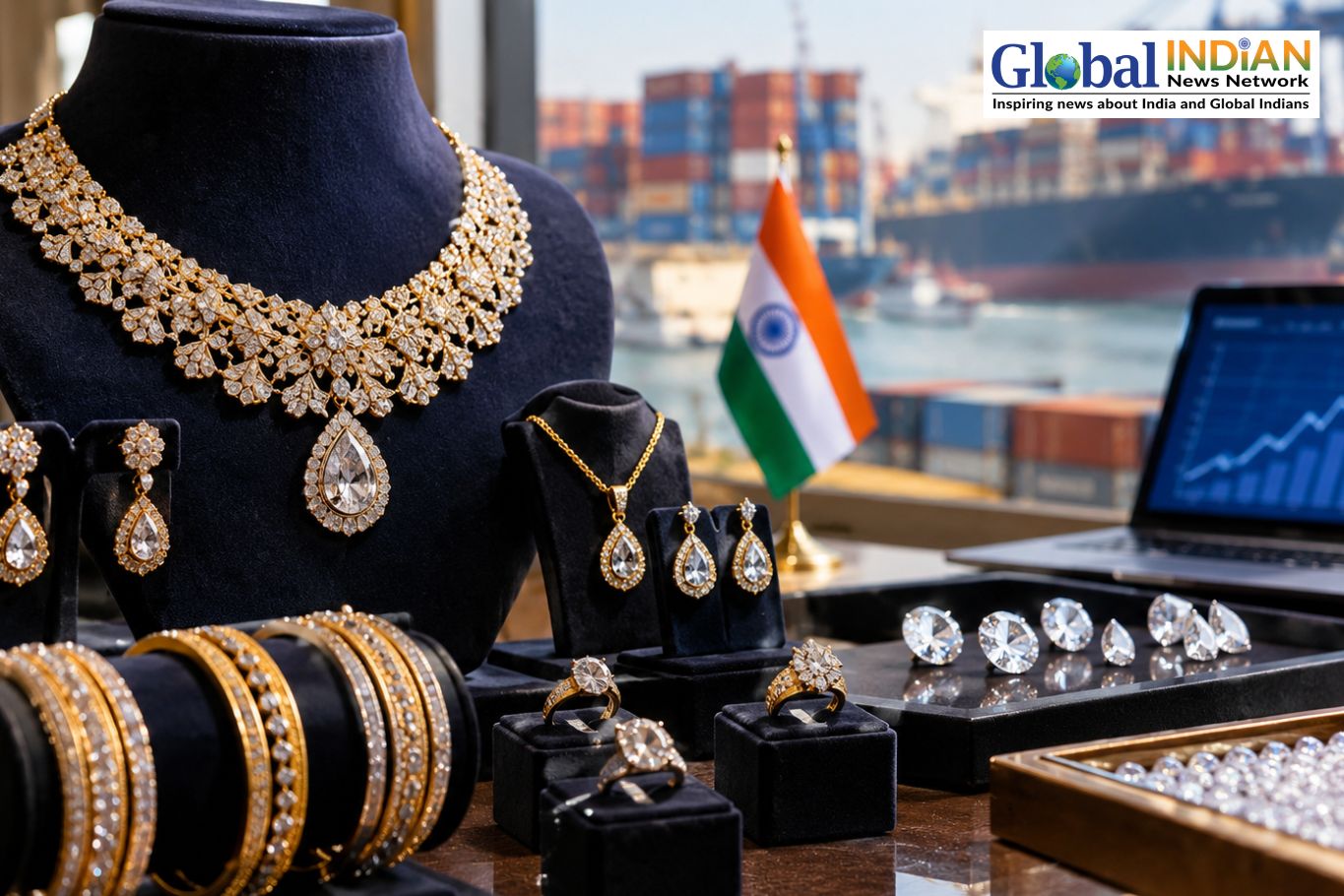India’s Gem and Jewellery Exports Rise 9.43% in September